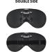 SSIMOO Black Robot Print Eye Mask - Ultra-Soft Light-Blocking for Optimal Comfort & Restful Sleep - International Shipping Available - Buy Online on GoSupps.com