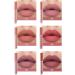 6-Piece Matte Nude Lipstick Set | Waterproof & Non-Stick Liquid Gloss for Beginners - Buy Online on GoSupps.com