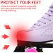 PU Leather High-top Roller Skates - Shiny Purple Flash - Size 38 for Unisex Kids and Adults - Buy Online on GoSupps.com