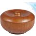 FARUTA Wooden Shaving Bowl for Men - Teak Wood Shaving Cream Bowl with Lid | International Shipping Available - Buy Online on GoSupps.com