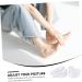 NOLITOY Heel Cover Protection Pads - 2 Sets White Man's Sebs Sole of Foot - International Shipping Available - Buy Online on GoSupps.com