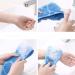 Silicone Body Scrubber Shower Brush for Exfoliating & Massaging - Hygienic Back Washer with Handle - Men and Women - Buy Online on GoSupps.com