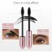 Curl Long Lasting Mascara 2024 Upgrade 2 in 1 Curl Long Lasting Waterproof Mascara 4D Silk Fiber Lash Mascara Mascara 5x Longer Waterproof Creates Natural Makeup Effect (Black One Size) Black 8 ml (Pack of 1) - Buy Online on GoSupps.com