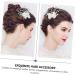 FRCOLOR Hair Style 1 Pc Hair Comb Bride Alloy Accessories Rhinestones Hairdo - Buy Online on GoSupps.com