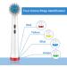 4 Pack of Replacement Toothbrush Heads for Oral-B | Compatible with Oral B Braun Electric Toothbrush Eb17-xs - Buy Online on GoSupps.com