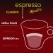 LAVAZZA - Maestro Classico Espresso Coffee - Capsule Coffee - 100% Arabica - Pack of 8 x 30 Aluminum Capsules Compatible with Nespresso Machines (240 capsules) - Buy Online on GoSupps.com