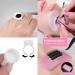 Eyelash Extension Kit - 410 Pcs Tweezers, Brushes, Glue Rings, Applicators, Tape, Pads - Disposable Eyelash Tools Set - Buy Online on GoSupps.com