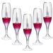 25 PCS wineglass shaped lip gloss tube cute lipgloss container tubes 5ML (Red)