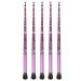5-Piece Purple Handles Makeup Brushes Set - Eye Shadow & Concealer Beauty Tools for Flawless Makeup - Buy Online on GoSupps.com