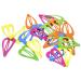 HAARallerliebst Hair Clips for Girls - Colorful Heart Set (20 Pieces 3.6 cm) with White Storage Box - Perfect Gift for Kids - Buy Online on GoSupps.com