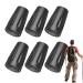 Walking Stick Rubber Tip Replacement Rubber Crutch Tips - Walker Replacement Tips for Seniors Rubber Leg Tips Cane Accessories Rubber Feet Shakven