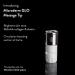 Microderm GLO Premium Diamond Microdermabrasion Tips - Medical Grade Stainless Steel Accessories with Patented Safe3D Technology - Safe for All Skin Types - 1 Count - Buy Online on GoSupps.com