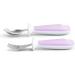 Munchkin Raise Toddler Forks and Spoons Set - Purple (6 Pieces) - Buy Online on GoSupps.com