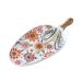 Fruit Tray Butterfly Love Flower Series High Temperature Matte Glazed Handle Oval Steak Plate Food Plate Ceramic Plate Kitchenware