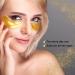 24K Gold Under Eye Patches - Reduce Dark Circles, Puffiness & Wrinkles - Hydrogel Collagen Eye Pads for Elasticity - 22 Pairs - Buy Online on GoSupps.com
