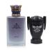 King&Invincible Black Men Cologne Set Eau De Parfum Spray For Men Fruity Notes Enriched By A Strong Woody Based Fragance Ideal for Day Wear - 3.4 Fl Oz