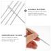 FRCOLOR 5Pcs Stainless Steel Spatula For Makeup Professional Mixing Sticks For Foundation Blush Eyeshadow Nail Polish Easy To Clean Comfortable Use - Buy Online on GoSupps.com