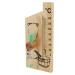 Hourglass for the sauna Versatile sauna hourglass Minute hourglass for the sauna Sauna thermometer