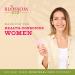 Blossom Menstrual Cup - Reusable Silicone Period Cup | Say Goodbye to Tampons | Large Blue Menstrual Cups for Comfortable Flow - Buy Online on GoSupps.com