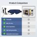 Buy USB Heated Eye Mask - Temperature & Timer Control for Dry Eyes Puffiness & Dark Circles | Shop Internationally - Buy Online on GoSupps.com
