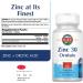 Buy KAL Zinc Orotate SR 30mg - 90 Tablets | Immune Support & Bioavailability - Buy Online on GoSupps.com