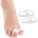 Orthopaedic Toe Separator Corrector Set for Men and Women - 6 Pack Large Straightener for Hallux Valgus Correction - Non-Surgical Toe Alignment Solution - Buy Online on GoSupps.com