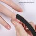 Scalewbin 10 Double Sided 100/180 Grit/Bana Na Curved Nail Files Uk Emery Board - Buy Online on GoSupps.com
