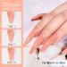 Buy Rosalind Nude Poly Nail Extension Gel 80ml - Quick Building Acrylic Nail Gel for Beginners & Professionals | Perfect for DIY Nail Art - Buy Online on GoSupps.com
