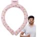 Cooling Neck Wraps | Quickly Cooling Neck Wraps Cooling Tube | Hands- Cold Pack Reusable Neck Cooler Summer Heat Relief for Hot Flashes and Fever Pink - Buy Online on GoSupps.com