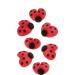 G nthart Backdecor - 15 Edible Icing Ladybug Decorations for Cakes & Cupcakes | Sweet Lucky Beetles (19g Pack) - Buy Online on GoSupps.com