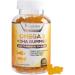 Omega 3 Fish Oil Gummies Tasty Natural Orange Flavor Extra Strength DHA & EPA - Natural Brain Support and Joints Support, Delicious Gummy Vitamin for Men & Women - 120 Gummies 120 Count (Pack of 1)