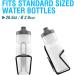 MARQUE Bike Water Bottle Holder - Lightweight Aluminum Alloy Cage for Road and Mountain Bikes - 2 Pack, Black - Buy Online on GoSupps.com