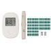 Glucose Monitor Kit with 50 Sugar Test Strips and 180 Sets Memory Values Test Sugar Levels and Manage Diabetes 0.9 L Accuracy Sugar Test Kit for Men Women