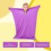 YAERSI Medium Sensory Sock 47''L X 27''W | Special Supplies Full-Body Wrap for Stress Relief | Self-Calming & Relaxing Body Sock - Purple - Buy Online on GoSupps.com
