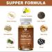 Premium Blend: Maca Root 6000mg, Ashwagandha 500mg & More - 120 Capsules for Energy, Vitality & Well-Being - 2 Months Supply - Buy Online on GoSupps.com