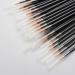 Baluue 100pcs Cosmetics Brush Lip Liner Marker Small Eyeliner Brush Fine Eyeliner Brush Orange - Buy Online on GoSupps.com