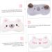 FRCOLOR 3pcs Plush Eye Masks - Cute Sleeping Eye Shades for Party Supplies & Travel | Block Out Light with Stylish Cotton Goggles - Buy Online on GoSupps.com