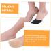 NOLITOY Women's Forefoot Socks - 4 Pairs Dressy Half Toe Liner Cushion Insoles for High Heels - Breathable Cotton Foot Pads - Buy Online on GoSupps.com