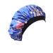 Soft Satiny Sleep Cap Bonnet Wide Band Night Sleep Hats for Womens Hair Loss Natural Hair Blue