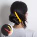 15 Pack Plastic Alligator Hair Clips with Wide Teeth + 3 Black Tail Combs - Salon Styling Tools - Buy Online on GoSupps.com
