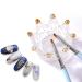 2 Pcs Round & Angled Nail Art Clean Up Brushes - Nail Painting Brushes for Mistake Cleanup and Design - 2pcs - Buy Online on GoSupps.com