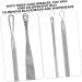 FOMIYES 1 Set Blackhead Removal Tool Pimple Extraction Tool Remover Professional Squeeze Pimples - Buy Online on GoSupps.com
