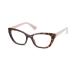 Twelve - Billie - Blue Light Blocking Glasses - UV & Bluelight Filtering - Anti-Glare - For Computer and Gaming - Reduce Digital Eye Strain - Non-Prescription - Trendy Cat-Eye Frame - Pink Tortoise