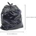 Spartano Black Garbage Bags 42 x 48 Inch (100 Count) Extra Strong Kitchen Garbage Bag for Waste Bin Multipurpose Trash Bags For Home & Office Use 42 x 48 (Pack of 100) Ex-Strong - Buy Online on GoSupps.com