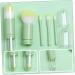 Angoily 3 Sets Telescopic Makeup Brush Girls Suit Makeup Loose Powder Brush Travel Kit for Women Dresser Tool Eyeshadow Brush Green Suits Eyebrow Eye Shadow Brush Artificial Fiber Portable - Buy Online on GoSupps.com