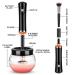DEAL CICK Makeup Brush Cleaner Machine - Fast Electric Brush Cleaner & Dryer with 8 Rubber Collars - Deep Cosmetic Brush Spinner - Wash & Dry in Seconds - Black - Buy Online on GoSupps.com