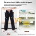 Nephrostomy Bag Pants for Men/Women | Catheter Urine Bag with Double Pockets | XXL Black Ostomy Supplies - Buy Online on GoSupps.com
