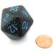 Jumbo d20 Counter - Speckled 34mm Dice Blue Stars | Unique Gaming Accessory - Buy Online on GoSupps.com