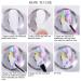 Blooming Gel Nail Polish - Watercolor Marble Effect | 12 Colors 7ml - JSYYY0106 - Buy Online on GoSupps.com