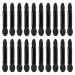 20 Pieces Eyeshadow Applicator Black Sponge Eyeshadow Brushes Makeup Applicator Brushes Professional Makeup Brush Applicator Beauty Makeup Tool